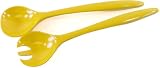 Heavy Duty Melamine Salad Server 2 Piece set ~ Yellow