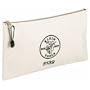 Klein 5139 12-1/2-Inch Canvas Zipper Bag