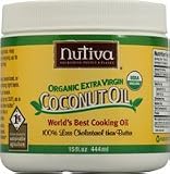 NUTIVA Organic Extra Virgin Coconut Oil 15 oz