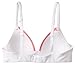 Maidenform Girl Big Girls' Slim Comfort Devotion Wireless Bra, White, 36A