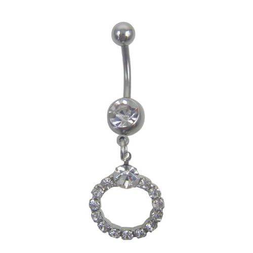hoop belly rings