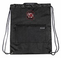 South Carolina Gamecocks Logo Embroidered Cinch Backpack