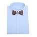The Ideal Company Wood Wooden Bow Tie Handmade With Adjustable Strap