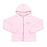 Antigua Pittsburg Girl's Pink Lucky Long Sleeve Fleece Hoody
