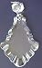 Fancy Cut Point Crystal Prism