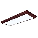 Buy American Fluorescent CCM432R8 Winchester Crown Molding Wood Frame 4-Lamp Fixture,... by American Fluorescent