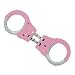 New ASP Hinge Handcuffs Hinge Handcuffs (Pink) Maximized Strength Replaceable Overmolded w/Polymer