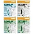 Boise BSP-11C-GY Beware Security Paper, Legal, Copy, 8-1/2 X 11, Gray, 250/Pack
