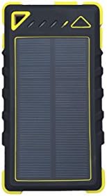 Outdoor Tactical Solar Charging USB Charger- 8000 mAH (Yellow)