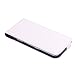 WAWO Samsung Galaxy S6 Case, Magnetic Closure Vertical Flip Leather Phone Case Cover for Samsung Galaxy S6 - White