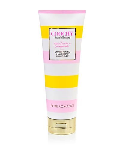 Pure Romance Coochy Rash-Free Shave Cream in Exotic Escape