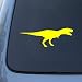 TYRANNOSAURUS REX DINOSAUR - Vinyl Car Decal Sticker #1754 | Vinyl Color: Yellow