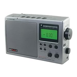 C Crane Co CC2T Radio-2 AM FM/Weather and 2-Meter Ham Band (Titanium)