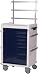 MRI Safe Cart with Best Key Locks and Anesthesia Package, 6 Drawer, Beige