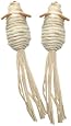 Catit Eco Terra Natural Cornhusk and Raffia Cat Toy, 2 Mice