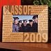 Graduation Gifts - Personalized Wood Laser Engraved Class of Frame