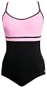 Reebok Women's Waterfitness Pace Yourself U-Neck Tank Swimsuit