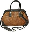 Medium Genuine Ostrich Handbag