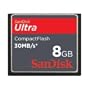 Sandisk 8GB Ultra CF memory card - 30MB/s 200x (SDCFH-008G, Retail Package)