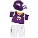 Build-A-Bear Workshop Minnesota Vikings Uniform 3 pc.