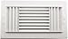 DEFLECTO RGC126 Ceiling Register Air Deflector (3-way; 12- Inch x 6- Inch)