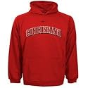 Nike Cincinnati Reds Youth Red Tackle Twill Hoody Sweatshirt