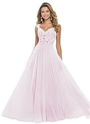 Sexy V-neck Chiffon Sheer Applique Sleeveless Evening Dress/Prom Dress/Party Dress 