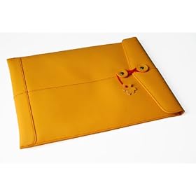 AirManila Mango Edition Leather Laptop Envelope/Sleeve - custom-fitted for MacBook Air