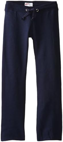 Soffe Big Girls' Rugby Pant, Navy, Medium