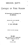 THE CRITIQUE OF PURE REASON (Annotated)