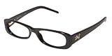 DOLCE & GABBANA 1140 D&G 714 Black Optical Eyeglasses Frame Size: 51-17-140