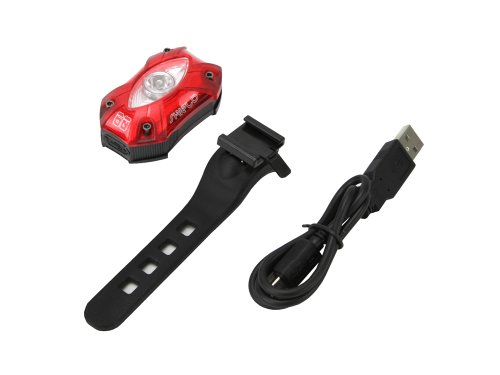 Moon Shield 60 Lumen USB Rechargeable Rear LED Bike Light