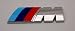 Automotive : BMW M POWER M3 M5 Z3 Z4 330 325 525 535 EMBLEM