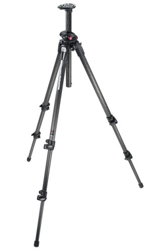 Manfrotto 190CXPRO3 3-Section Pro Carbon Fiber Tripod without Head