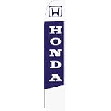 Honda Feather Banner Flag (11.5 x 2.5 Feet) by Vista Discount Flags