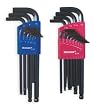 Westward 2CYC7 Ball End Hex Key Set, SAE/Metric, 22 PC