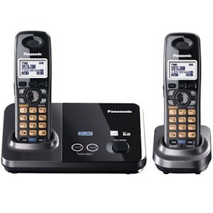 Panasonic Kx Tga939t Extra Handset For Kx Tg93xx Cordless Phones Series Metallic Black