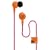ROXY by JBL Reference 250 In-Ear Headphone w/ Microphone - Orange/Pink