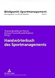 Produkt-Bild: Handw&ouml;rterbuch des Sportmanagements