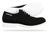 New G Star Raw Eton Derby Mens Shoes - Black