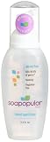 Soapopular Alcohol Free Foam Hand Sanitizer Rinse Free, Fragrance Free, 3.4-Ounce Bottles (Pack of 6)