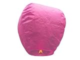 Produkt-Bild: 20 Stk HIMMELSLATERNE SKYBALLON BALLON SKYLATERNE pink