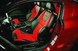 Leather Seat w/Factory Leather Installed Dark Charcoal And Gray Front