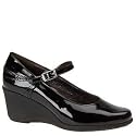 Women's Mephisto AXELLE Comfort Leather Mary Jane Wedges