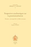 Perpectives synchroniques sur la grammaticalisation