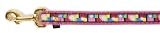 Fido Finery Leash 1/2 X 6' Daisy Block (Matches Flower Power)