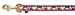 Fido Finery Leash 1 X 6' Daisy Block (Matches Flower Power)