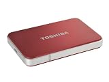 Toshiba STOR.E EDITION - Disco duro externo de 500 GB (2,5) color rojo