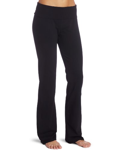 Red Dot Women's Foldover Yoga Pant, Black, Small