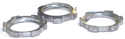 3/4 Conduit Locknuts / Steel / Zinc / 1,000 Pc. Carton